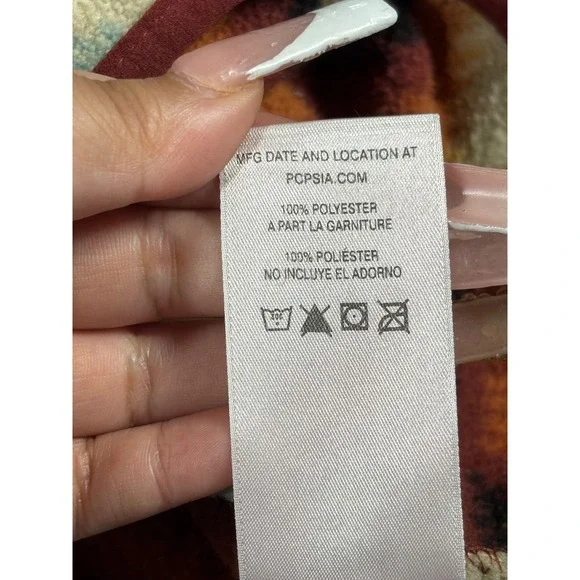 Patagonia Synchilla Fleece Pullover Retro Aztec Pattern Snap T Size S - Picture 5 of 9